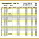 Auffällig Datev Vorlage Arbeitszeit 719x700