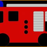 Sensationell Feuerwehrauto Basteln Vorlage 1440x963