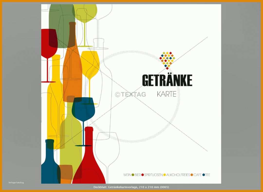Angepasst Getränkekarte Vorlage 1257x920