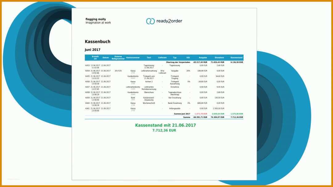 Schockierend Kassenbuch Vorlage Zum Ausdrucken Pdf 1920x1080