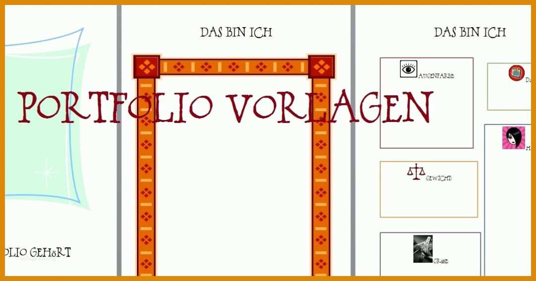 Unvergleichlich Portfolio Vorlagen Pdf 1084x569