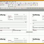 Bemerkenswert Vorlage Quittung Word 800x562