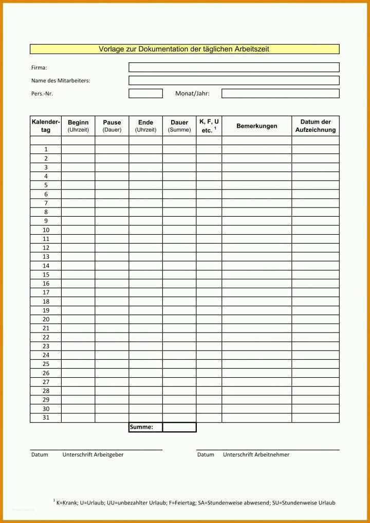 Fabelhaft Arbeitszeiterfassung Vorlage 1254x1769