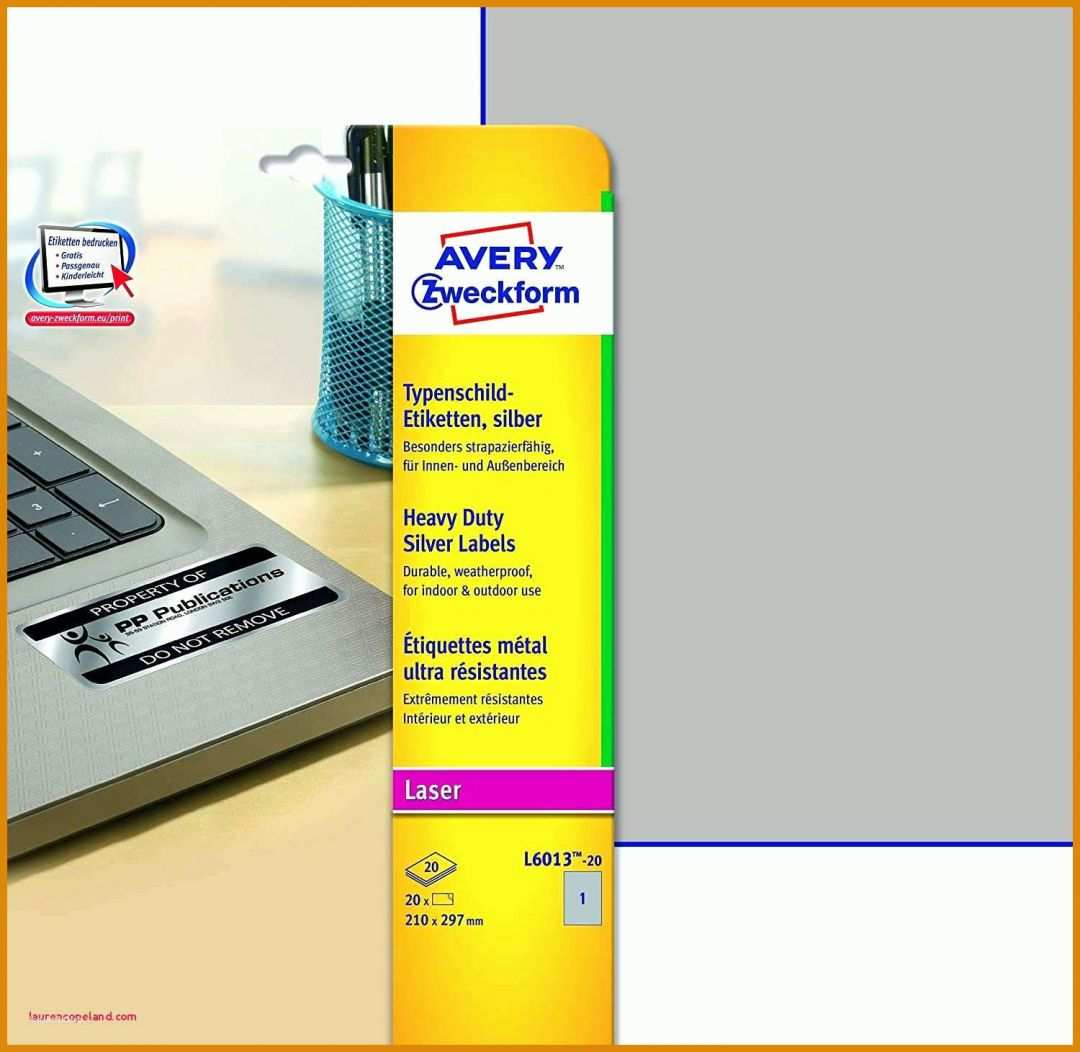 Bestbewertet Avery Zweckform Etiketten Vorlage 1500x1461