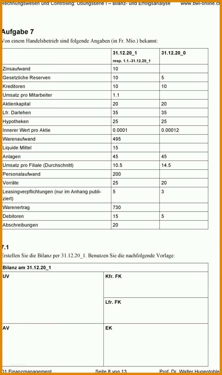 Limitierte Auflage Bilanz T Konten Vorlage 960x1619