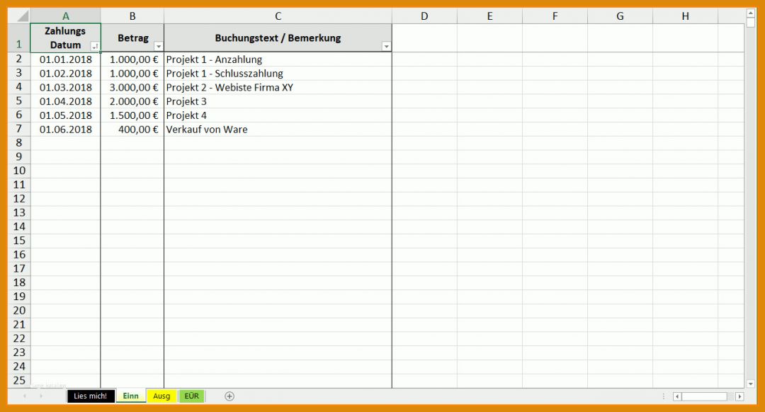 Hervorragend Einnahmen Ausgaben Excel Vorlage Kleinunternehmer 1313x707