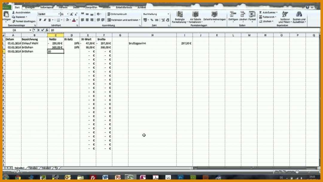 Kreativ Gewinn Und Verlustrechnung Vorlage Excel Kostenlos Download 1280x720