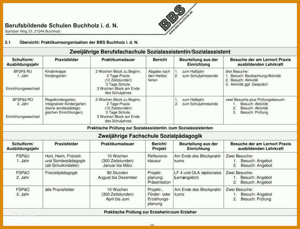 11 Hervorragen Individueller Ausbildungsplan Erzieher Vorlage Im Jahr 2019