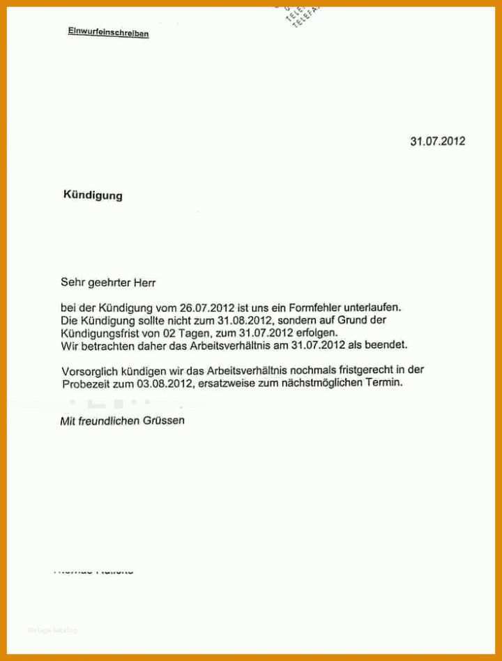 Limitierte Auflage Kündigung Wohnung Vorlage 736x969