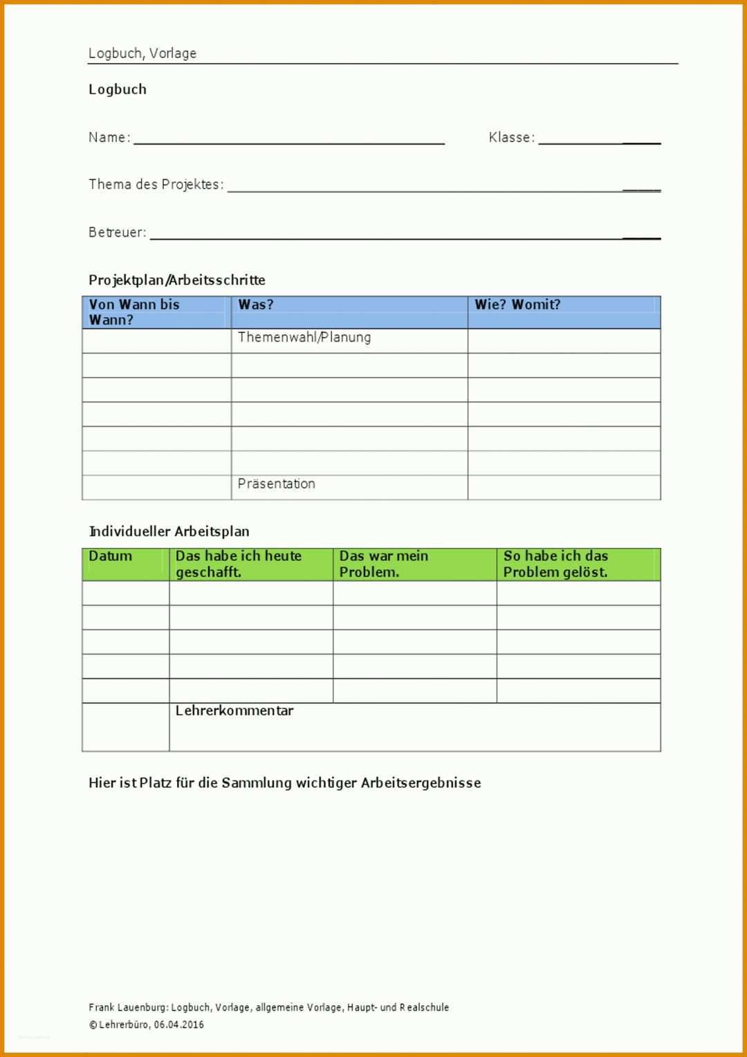 Kreativ Logbuch Vorlage 1696x2400