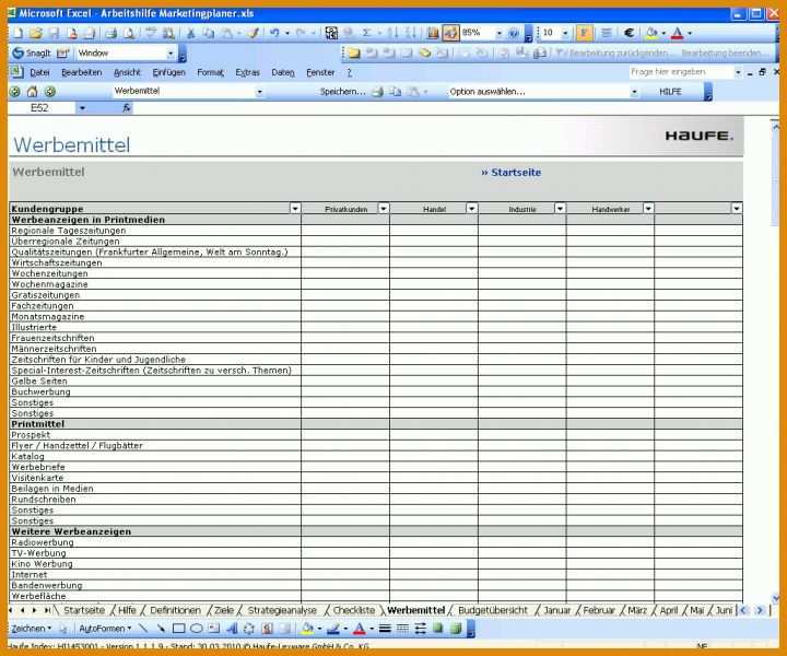 Schockieren Marketingplan Vorlage 1025x854