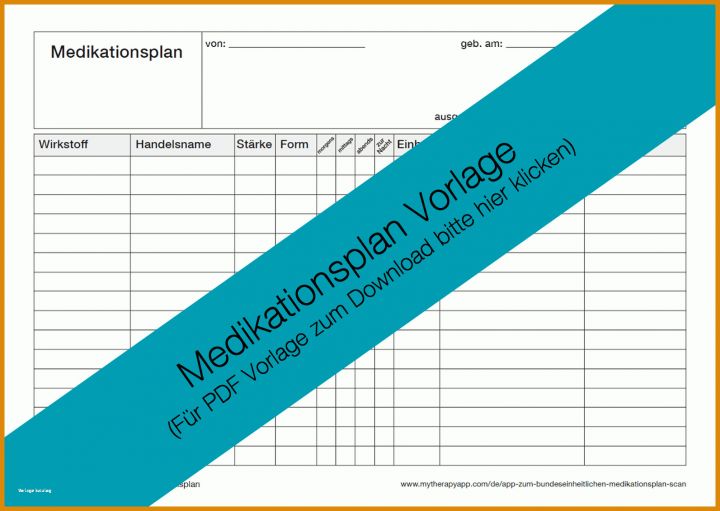 Exklusiv Medikationsplan Vorlage 1593x1130