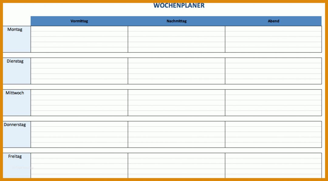 Rühren Monatsplan Vorlage 1114x616