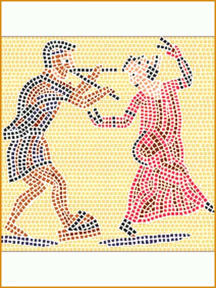 Mosaik Vorlagen Hervorragend Mosaik Vorlagen Vorlage Tanzer 30 30x30cm Gunstig Kaufen Von Mosaik Vorlagen
