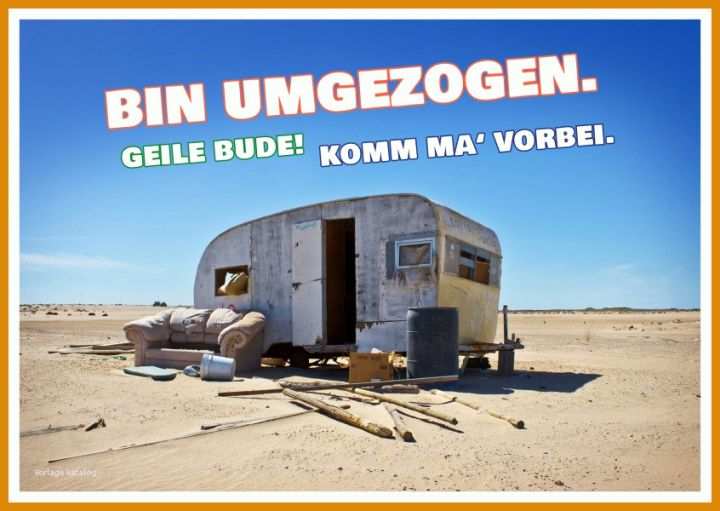 Neue Version Umzug Neue Adresse Mitteilen Vorlage 846x600