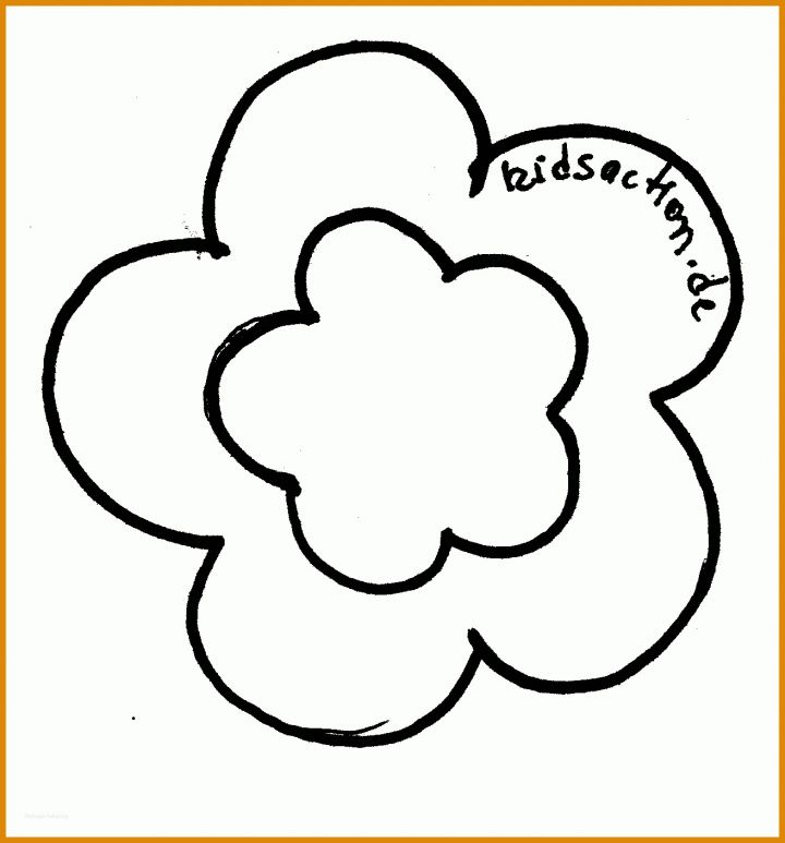 Blumen Zum Basteln Vorlage: 11 Ideen Kostenlos Für Sie - Muster