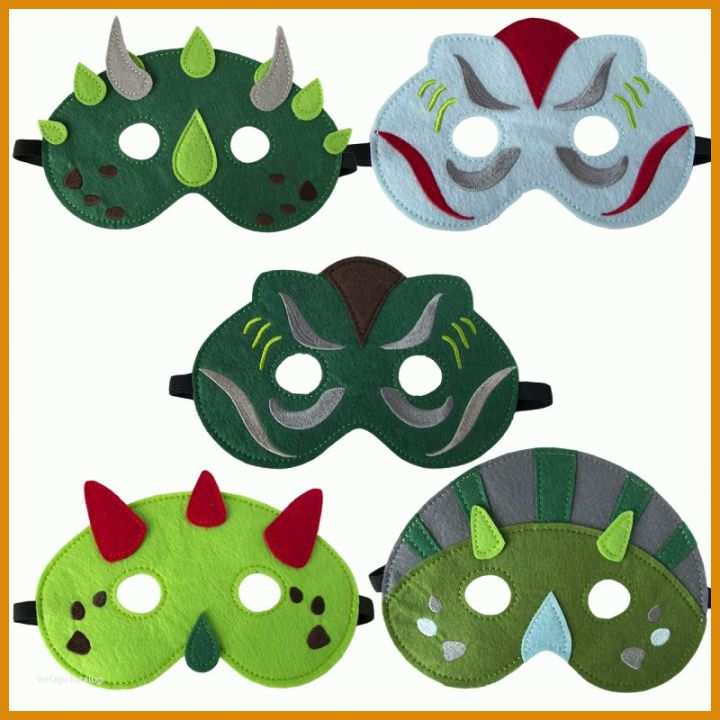 Dino Maske Basteln Vorlage: 11 Tipps (2019 Update) - Muster & Vorlagen