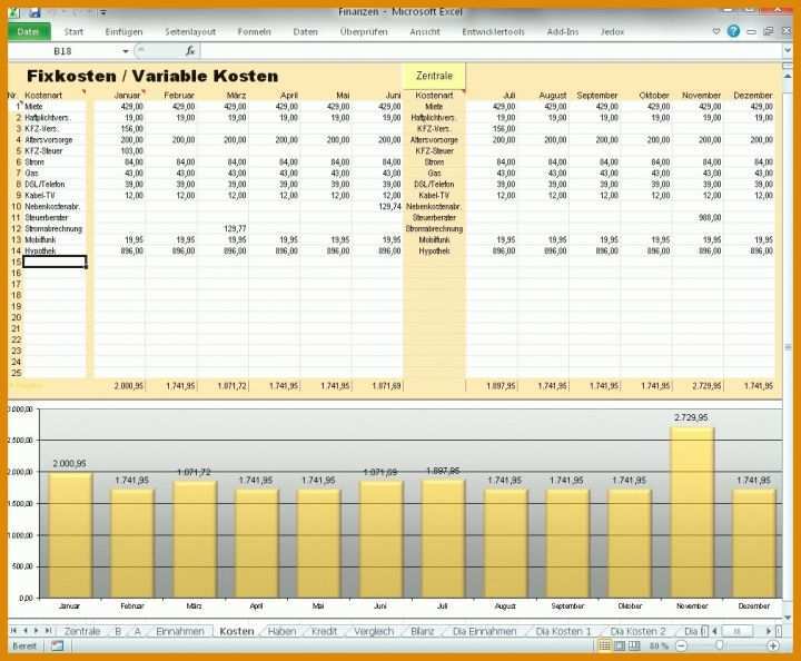 Überraschend Einnahmen Ausgaben Excel Vorlage Kostenlos 1010x833