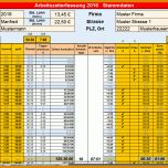 Überraschen Excel Vorlage Zeiterfassung 1132x693