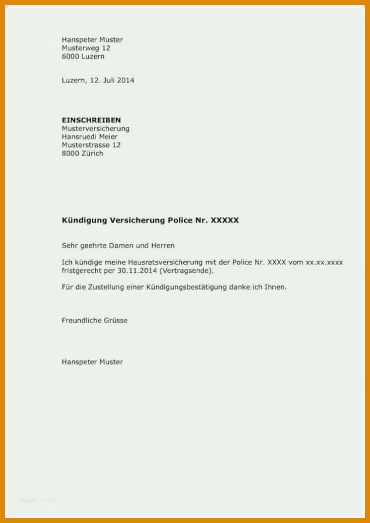 Kreativ Kündigung Einzugsermächtigung Vorlage 724x1024