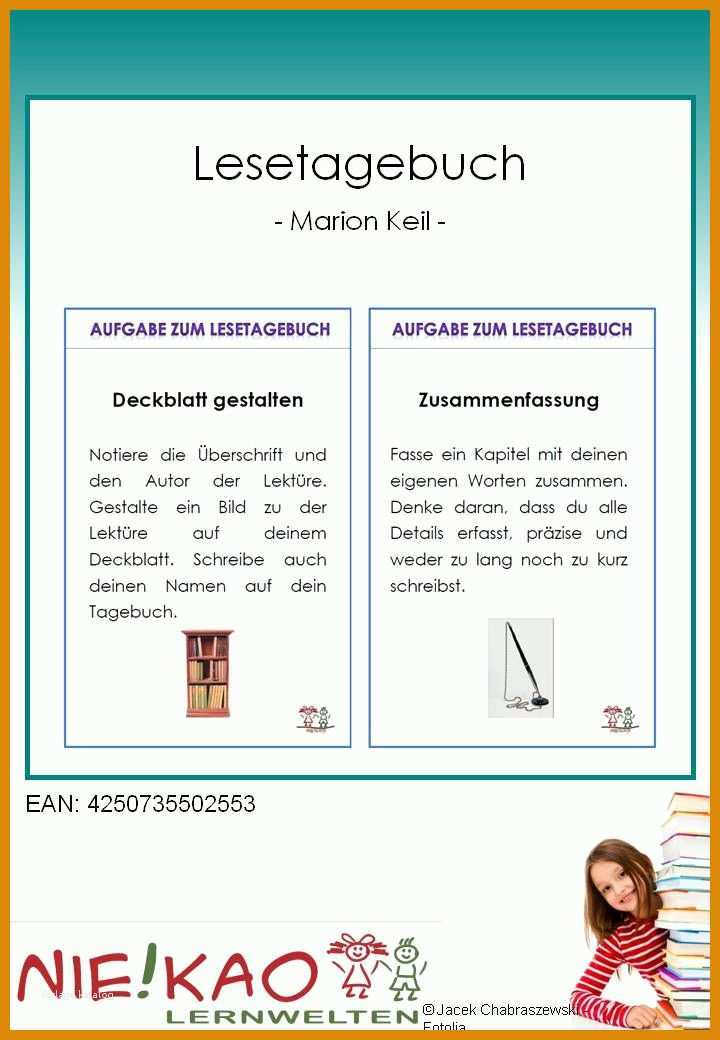 Singular Lesetagebuch Vorlage 720x1040