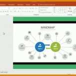 Perfekt Powerpoint Mindmap Vorlage 850x504