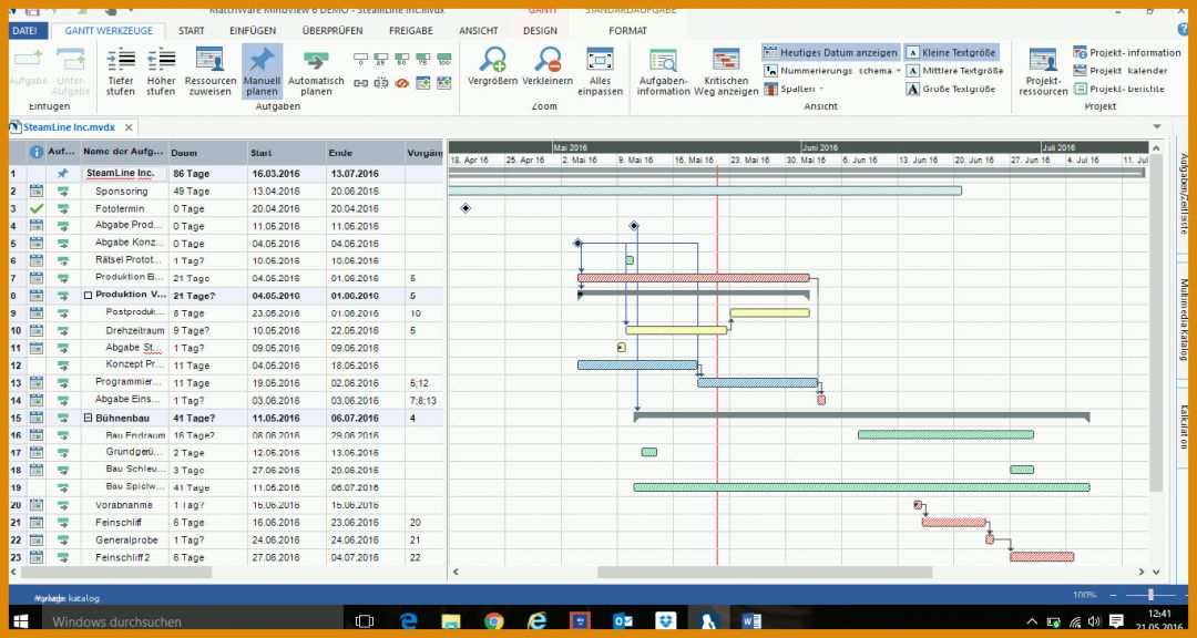 Größte Projektplan Excel Vorlage 2017 Kostenlos 1366x728