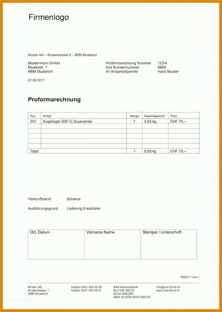 Ausnahmsweise Vorlage Rechnung Ferienwohnung 795x1118
