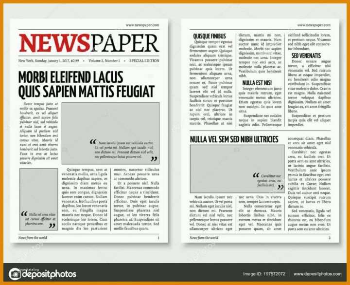 Limitierte Auflage 20 Zeitung Vorlage Word 239181 Muster & Vorlagen