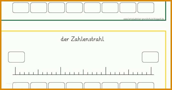 Erstaunlich Zahlenstrahl Vorlage 1200x630