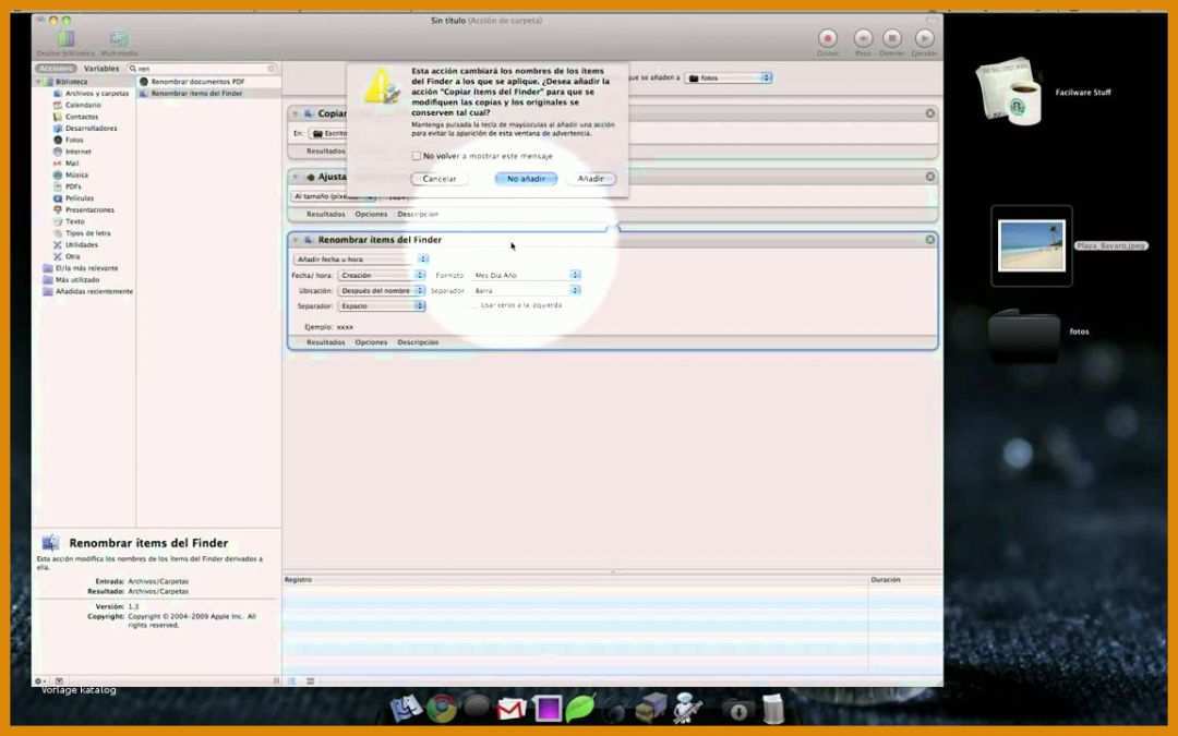 Erstaunlich Automator Mac Vorlagen 1152x720