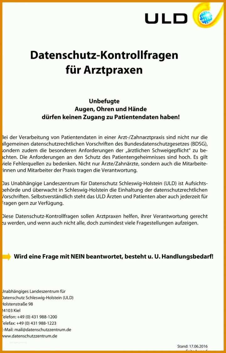 Rühren Datenschutzerklärung Arztpraxis Vorlage 960x1499