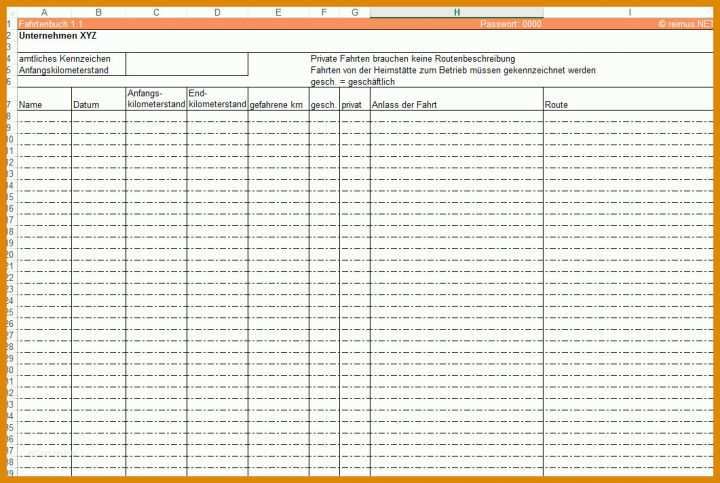 Singular Fahrtenbuch Vorlage Finanzamt Pdf 1061x712