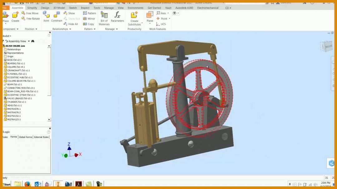 Einzahl Inventor 3d Pdf Vorlage Erstellen 1280x720