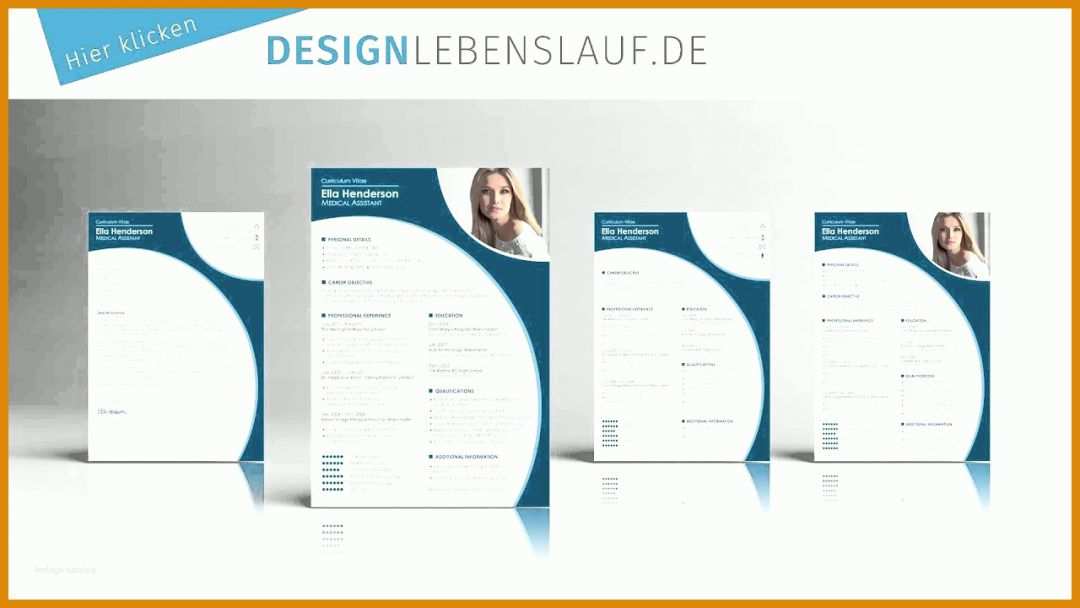 Beeindruckend Lebenslauf Design Vorlage Word Kostenlos 1280x720