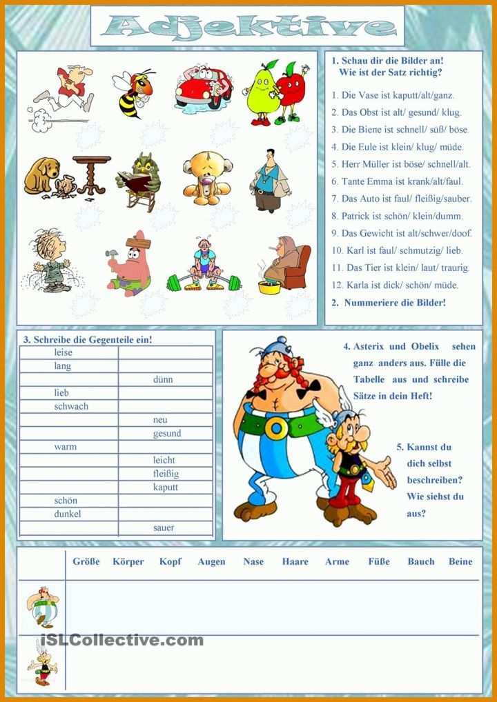 Perfekt Personenbeschreibung Grundschule Vorlage 1018x1440