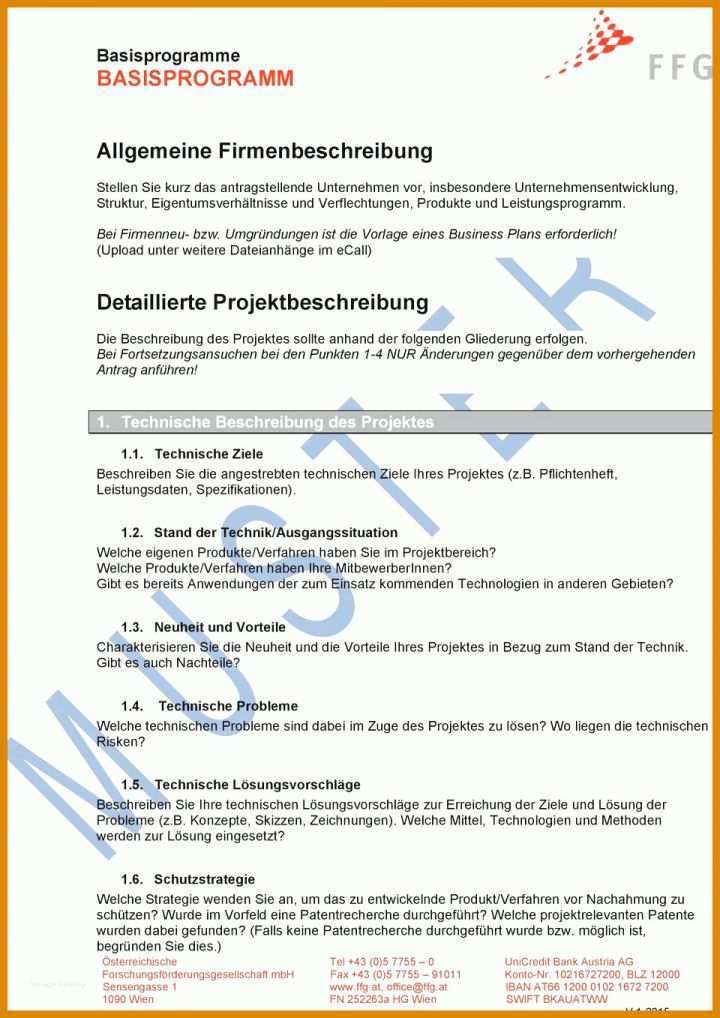 Beste Pflichtenheft Erp Vorlage 960x1357