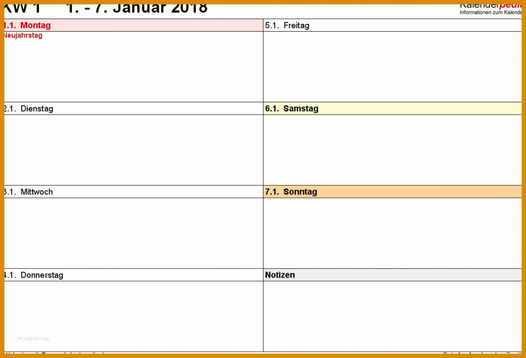 Faszinieren Taschenkalender Vorlage 1214x826