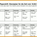 Empfohlen Vorlage Dienstplan Kostenlos 1294x702