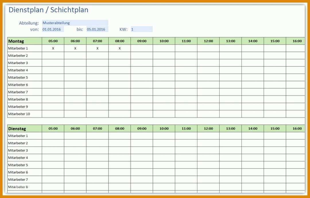 Ungewöhnlich Dienstplan Vorlage Monatsplanung 1186x760