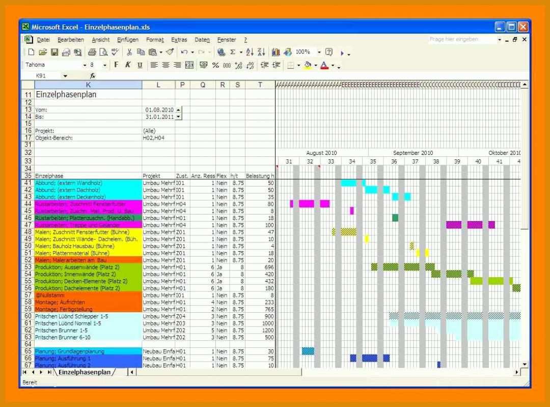 Hervorragen Excel Vorlage Ressourcenplanung 1098x812