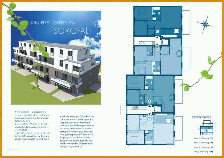 Schockierend Expose Immobilien Vorlage 1191x842