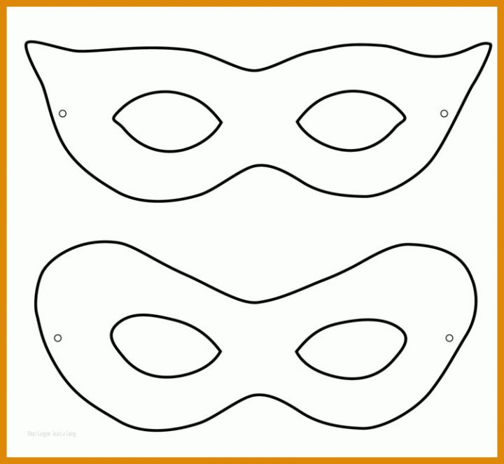 Fantastisch Masken Basteln Vorlagen 750x691