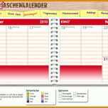 Schockierend Taschenkalender Vorlage 1000x730