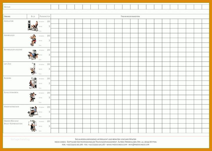 Toll Trainingsplan Vorlage 816x584