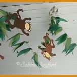 Bestbewertet Affe Basteln Vorlage 800x453