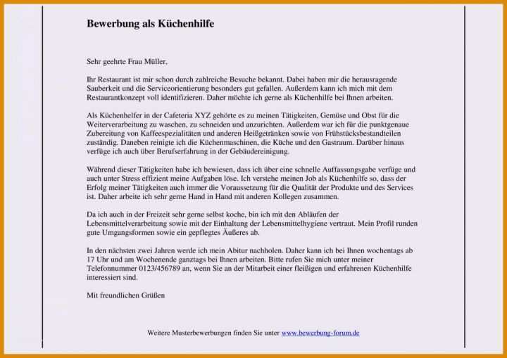 Rühren Arbeitszeugnis Küchenhilfe Vorlage 1280x905