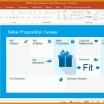 Einzahl Business Model Canvas Vorlage Ppt 1131x676