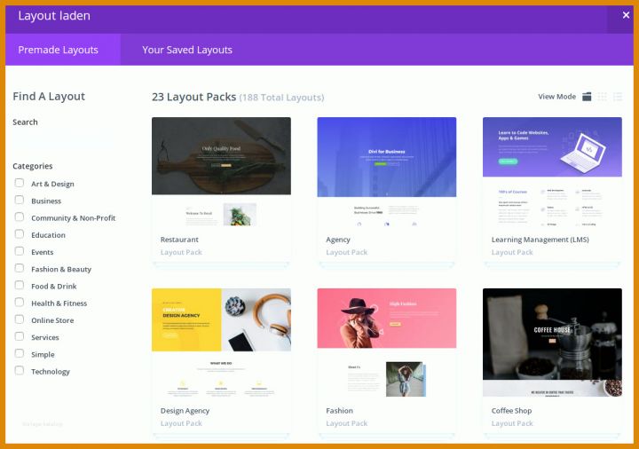 Angepasst Divi Vorlagen 1162x816