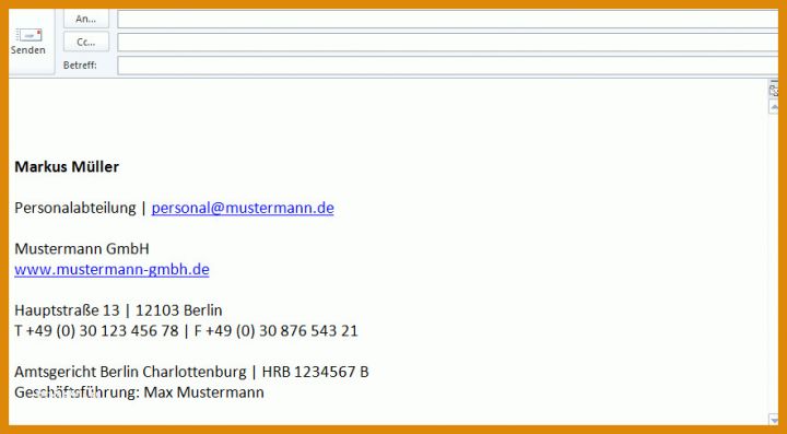 E Mail Signatur Einzelunternehmen Vorlage So Optimieren Sie Ihre E Mail Signatur